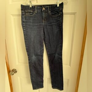 J Crew Toothpick Ankle Jeans
